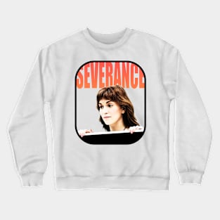 severance series Britt Lower fan works graphic design by ironpalette Crewneck Sweatshirt